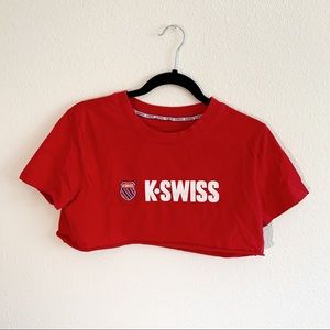 Very Cropped K Swiss Shirt